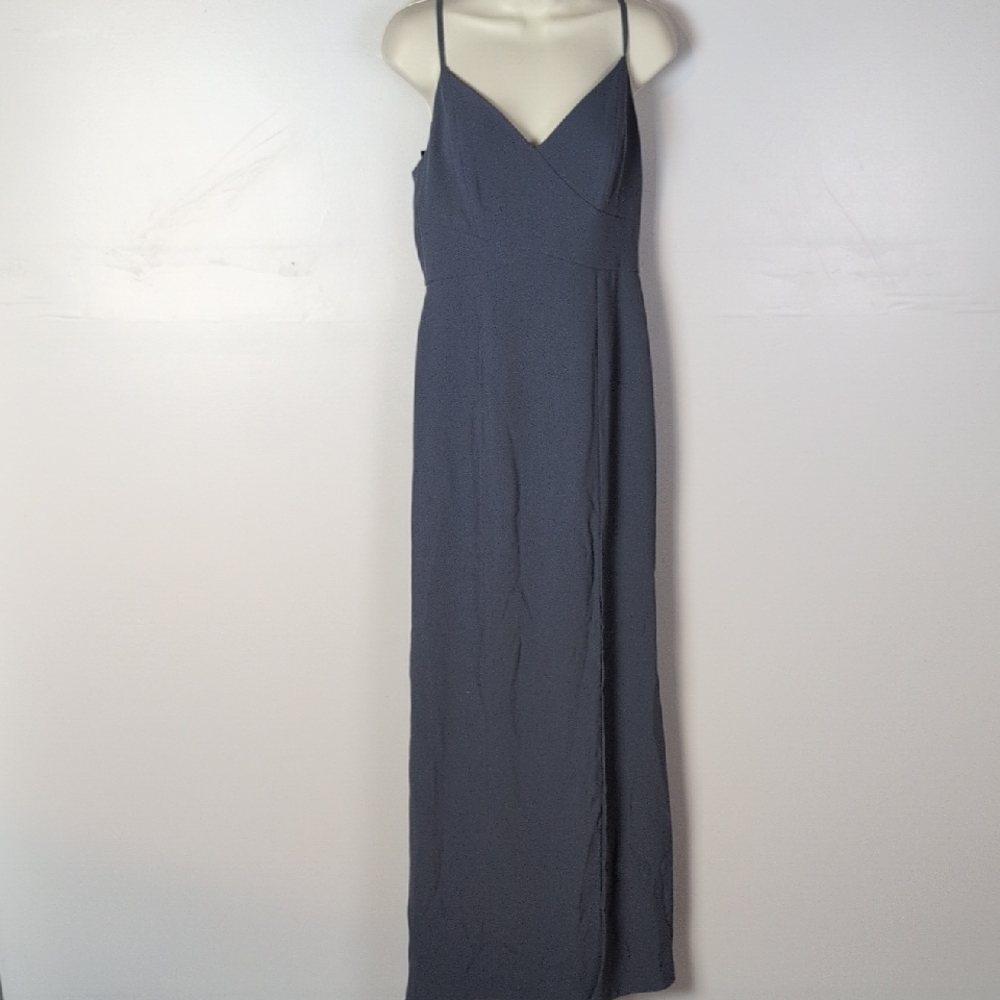Dessy Collection NWT Crepe Crisscross Mermaid Style Dress
